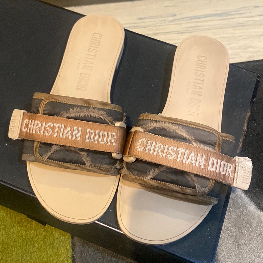 Christian Dior Sandals With Adjustable Strap Size 39. Authentic!!!